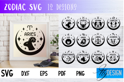 Zodiac SVG | Astrology Design | SVG Design