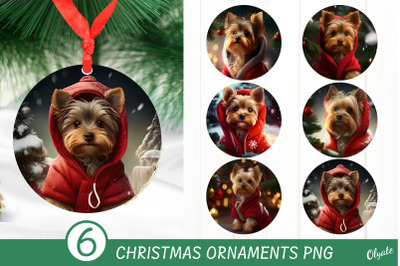 Dog Ornament Bundle. 3D Dog Christmas Sign Bundle
