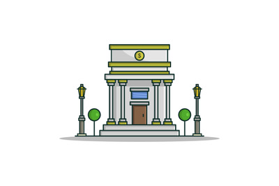 Illustrated bank