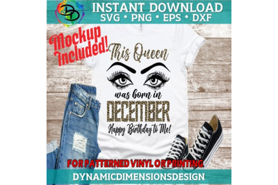 December girl svg, December birthday svg, Lips svg, Women born in Dece