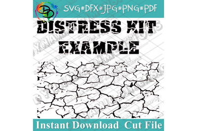 Distressed Crackle, Distressed svg, Distressed png, Crackled font, dig