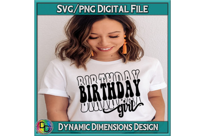 Birthday Girl SVG PNG PDF, Birthday Princess Svg, Birthday Svg, Happy