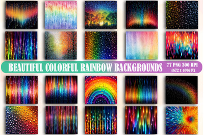 Colorful Rainbow Backgrounds