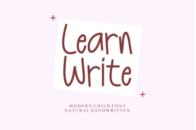 Learn Write