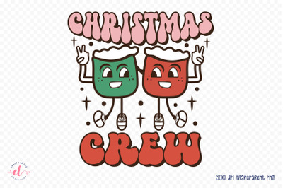 Christmas Crew&2C; Retro Christmas PNG