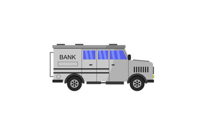 Bank truck
