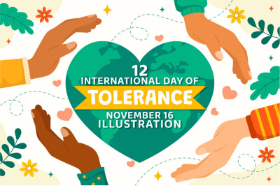 12 International Day for Tolerance Illustration