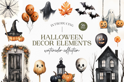 Halloween Decor Elements