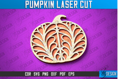 Pumpkin Laser Cut SVG Design