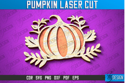 Pumpkin Laser Cut SVG Design