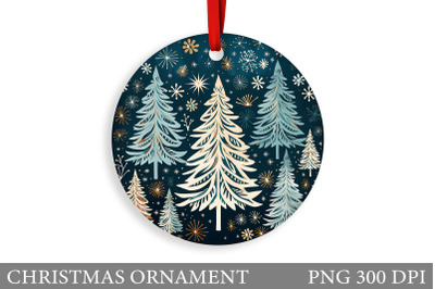 Christmas Tree Ornament Sublimation. Christmas Ornament