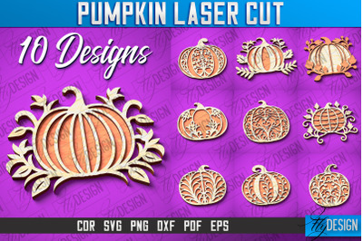 Pumpkin Laser Cut SVG Design