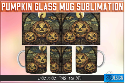 Pumpkin Glass 11 | 15 Oz Mug Sublimation