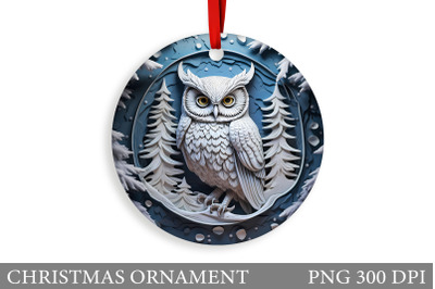 Owl Christmas Ornament. Owl Christmas Ornament Design