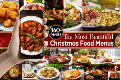 Christmas Food Menus Images Collection