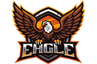 Eagle esport mascot logo design