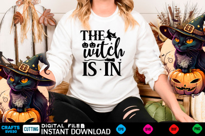 The witch is in svg