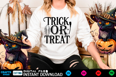 Trick or treat svg