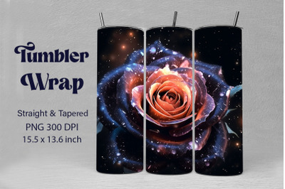 Beautiful Galaxy Black Rose Backgrounds