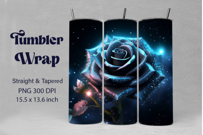 Beautiful Galaxy Black Rose Backgrounds