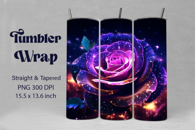 Mesmerizing Purple Rose Backgrounds