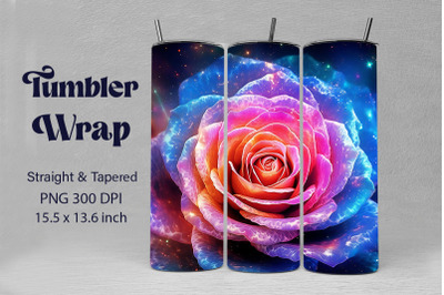 Fantasy Nebula Rose Backgrounds