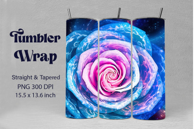 Fantasy Nebula Rose Backgrounds