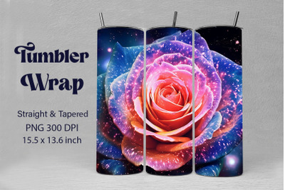 Fantasy Nebula Rose Backgrounds