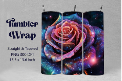 Fantasy Nebula Rose Backgrounds