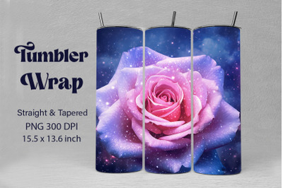 Fantasy Nebula Rose Backgrounds