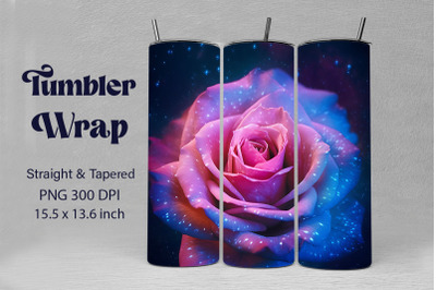 Fantasy Nebula Rose Backgrounds