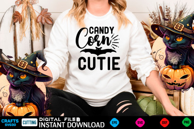 candy corn cutie svg