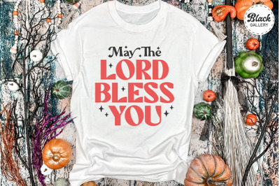 Lord Bless You Christmas SVG PNG EPS