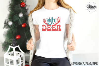 Oh Deer Christmas SVG