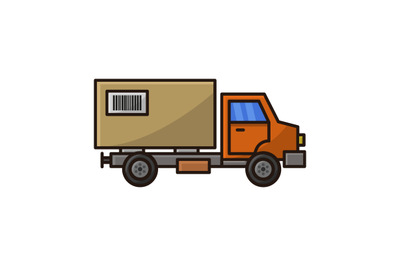 Delivery trucks