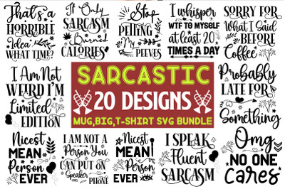 Sarcastic SVG Bundle,Sarcastic Coffee Mug Svg Bundle