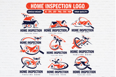 Home inspection logo svg bundle