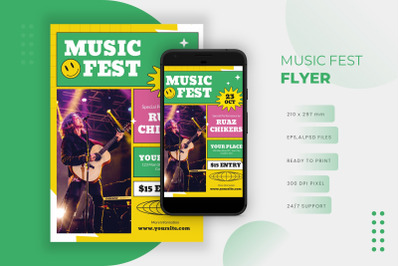 Music Fest - Flyer
