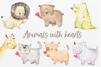 Animals with hearts
