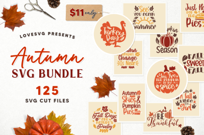 Autumn SVG Bundle