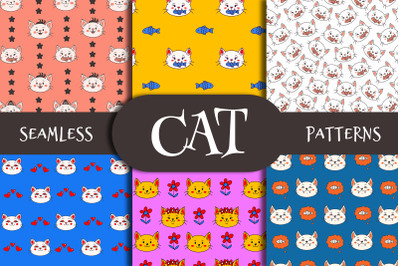 Cat Seamless Pattern