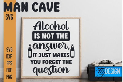 Man Cave SVG | Funny Quotes SVG&nbsp;