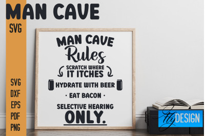 Man Cave SVG | Funny Quotes SVG&nbsp;