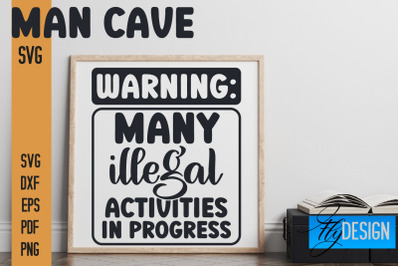 Man Cave SVG | Funny Quotes SVG&nbsp;