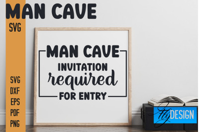 Man Cave SVG | Funny Quotes SVG&nbsp;