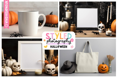 Halloween Styled Stock Photography