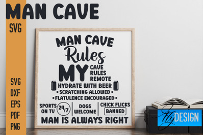 Man Cave SVG | Funny Quotes SVG&nbsp;