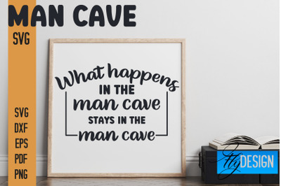 Man Cave SVG | Funny Quotes SVG&nbsp;