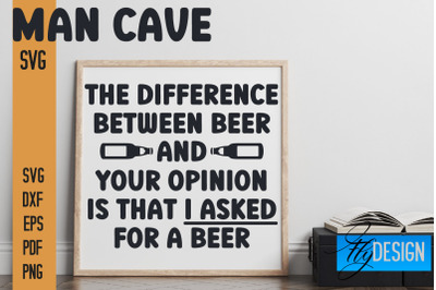 Man Cave SVG | Funny Quotes SVG&nbsp;