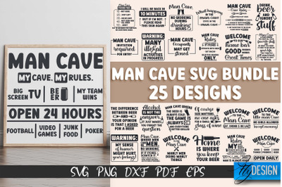 Man Cave SVG | Funny Quotes SVG&nbsp;